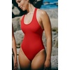 image:imageAndie Swim Womens Tulum One Piece Swimsuit  Compressive Bathing Suit Tummy Control Medium Coverage Regular amp Long TorsoCherry Red