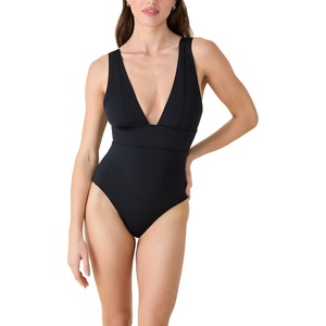 image:imageAndie Swim Womens Mykonos One Piece Swimsuit  Compressive Bathing Suit Tummy Control Full Coverage Long amp Regular TorsoBlack