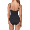 image:imageAndie Swim Womens Amalfi One Piece Swimsuit  Compressive Bathing Suit Tummy Control Full Coverage Regular Torso FitBlack