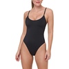 image:imageAndie Swim Womens Amalfi One Piece Swimsuit  Compressive Bathing Suit Tummy Control Cheeky Coverage Regular Torso FitBlack